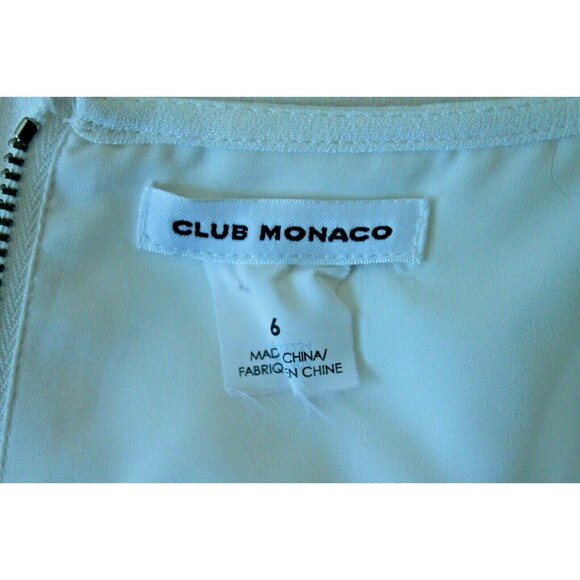 Club Monaco Kendra Romper Lined Long Sleeve Shorts Womens Size 6 - Picture 6 of 6